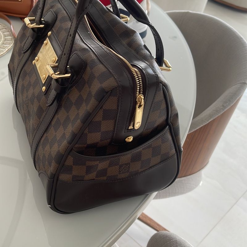 Bolsa Louis Vuitton Original Berkeley Damier Ébène Feminina