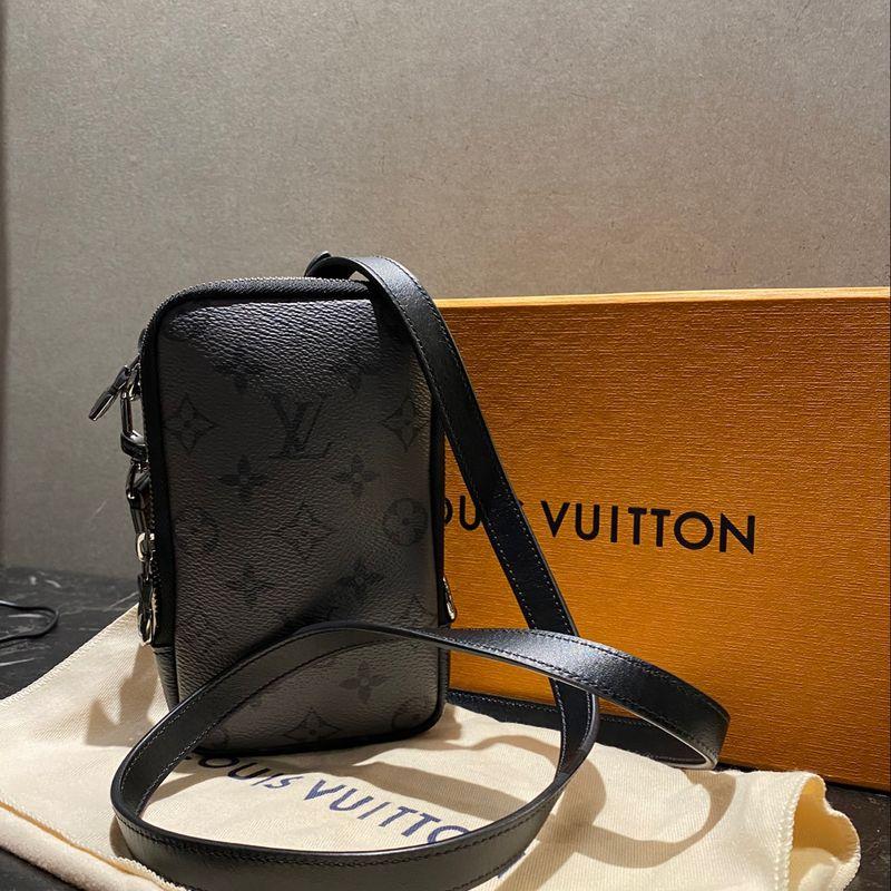 Mochila Preta Louis Vuitton | Bolsa Masculina Louis Vuitton Nunca Usado  89913915 | enjoei