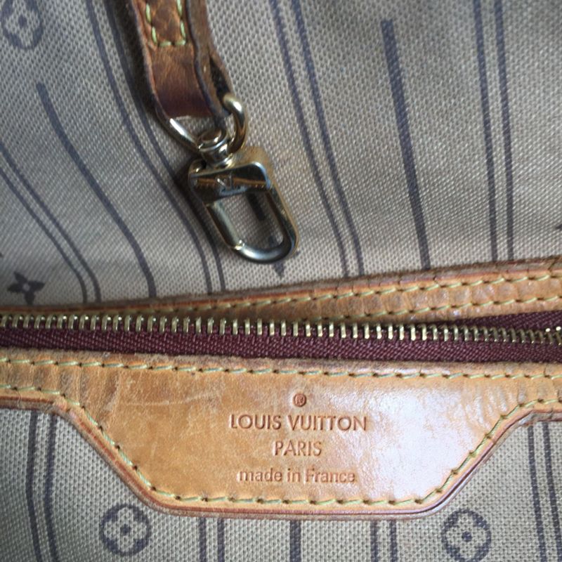 Bolsa Neverfull Branca Louis Vuitton, Bolsa de Ombro Feminina Louis Vuitton  Nunca Usado 39061244