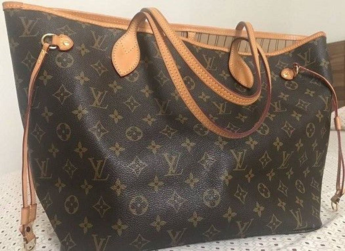 Bolsa Louis Vuitton Neverfull Mm | Bolsa Masculina Louis Vuitton Usado 33124452 | enjoei