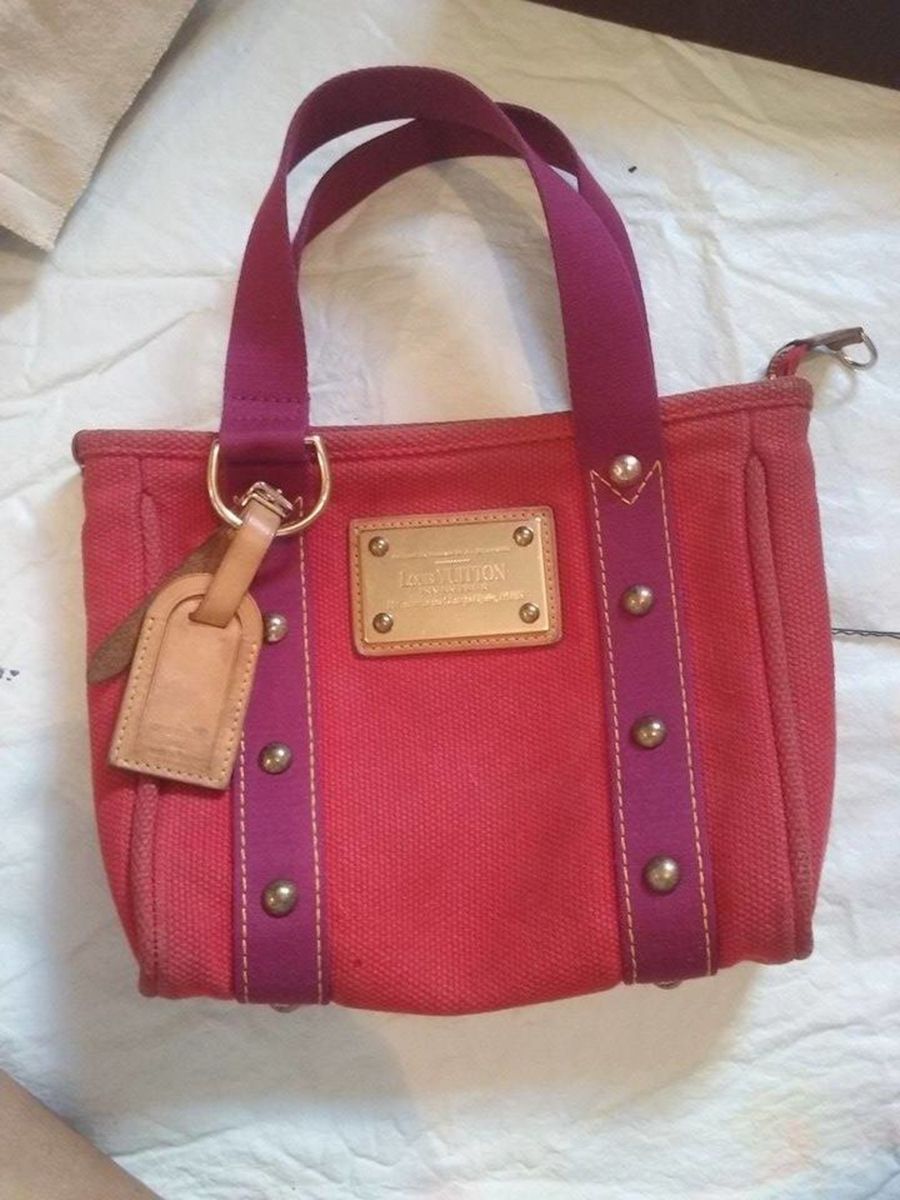 Bolsa Louis Vuitton Vermelha | Bolsa de mão Feminina Louis Vuitton Usado 20190642 | enjoei
