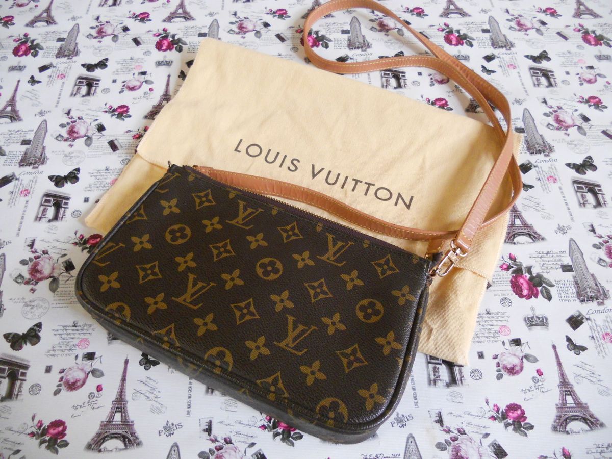 Bolsa Louis Vuitton. Bolsa de ombro de couro clássica Louis Vuitton  feminina Bolsa de couro LV M51980 - Corre Que Ta Baratinho