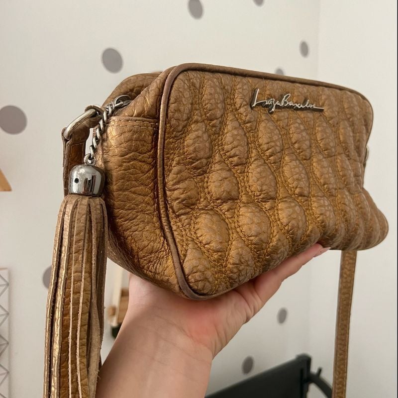 Bolsa Luiza Barcelos Bronze Não Faça Proposta sem Noção Bolsa de