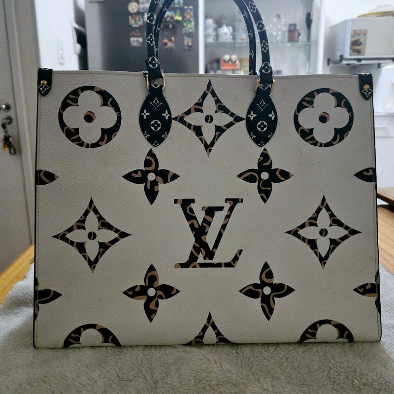 Bolsa Luxuosa Estilo Sacola Louis Vuitton! Louis Vuitton Nunca