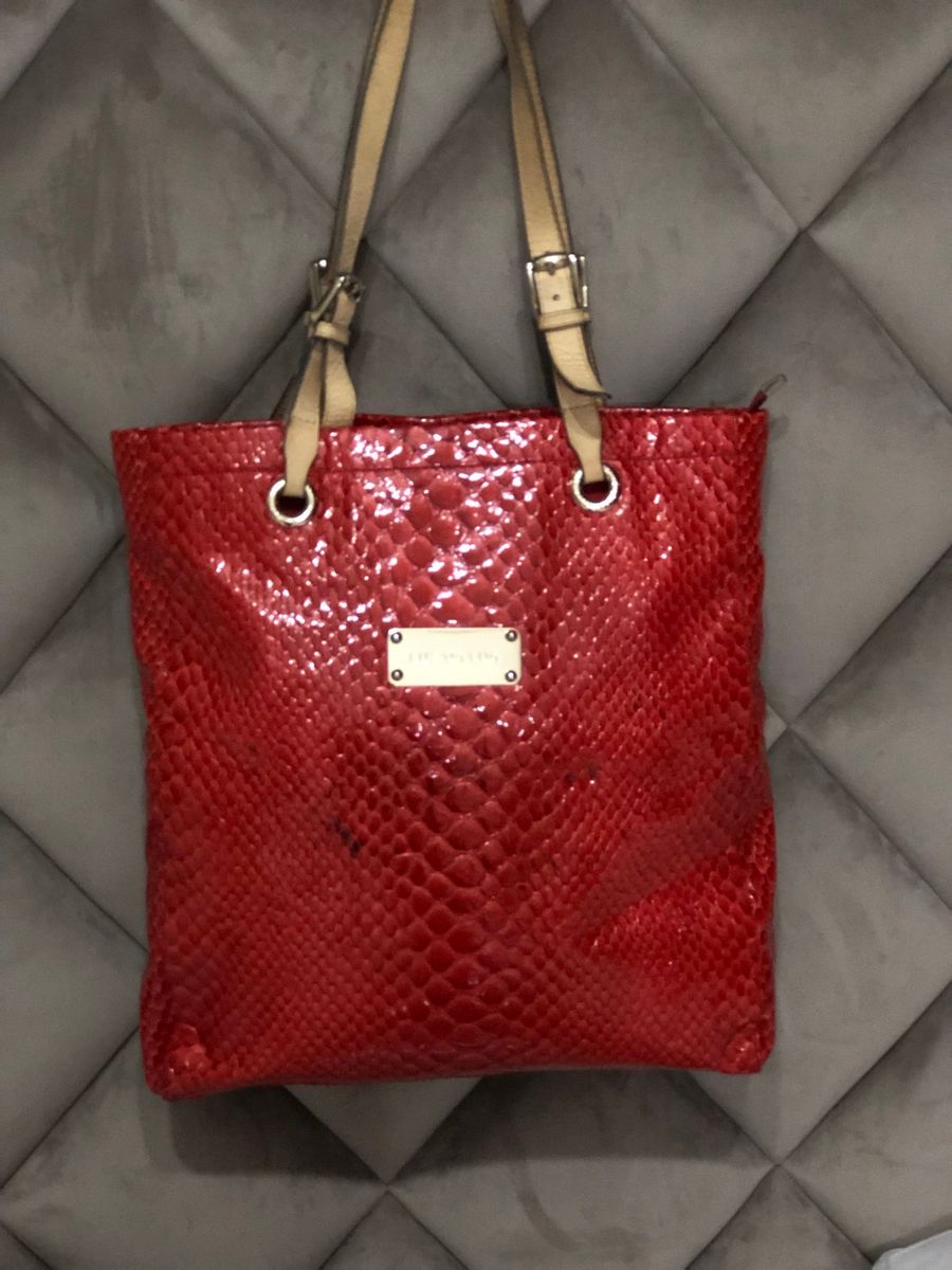 bolsa luz da lua vermelha