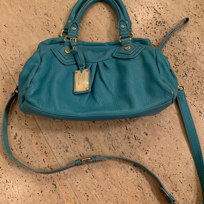 Bolsa Marc Jacobs Azul Turquesa | Marc Jacobs Usado 34514187 | enjoei