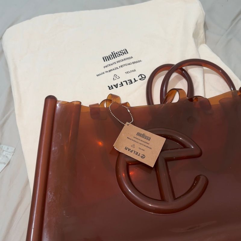 Bolsa Grande Melissa X Telfar | Melissa Nunca Usado 96567726 | enjoei