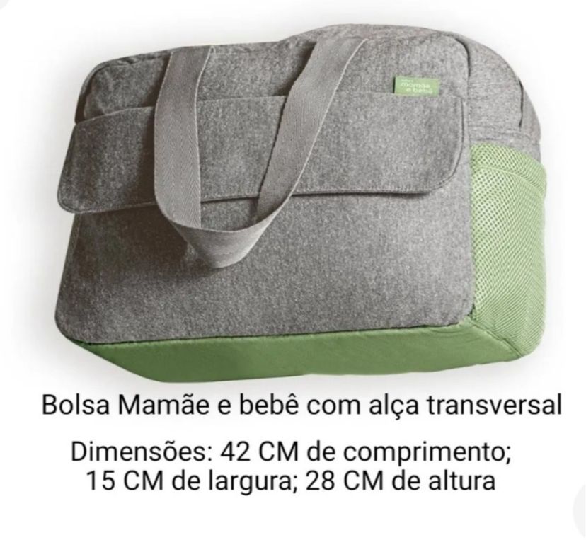 Bolsa Maternidade Natura Mamãe e Bebê com Trocador | Item Infantil Natura  Usado 79753401 | enjoei