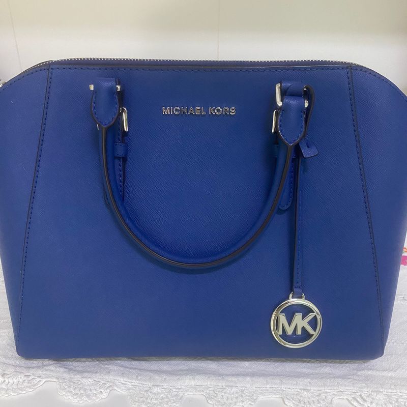 Michael kors best sale bolsa azul