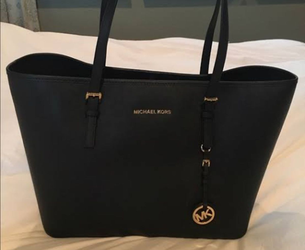 bolsa tote jet set michael kors