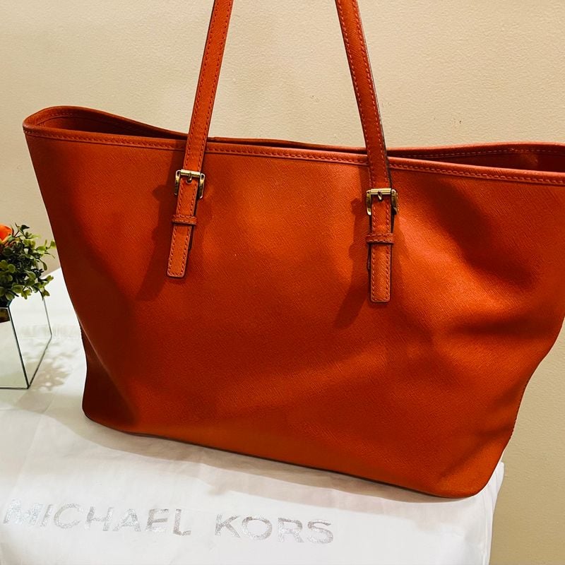 Bolsa michael discount kors laranja