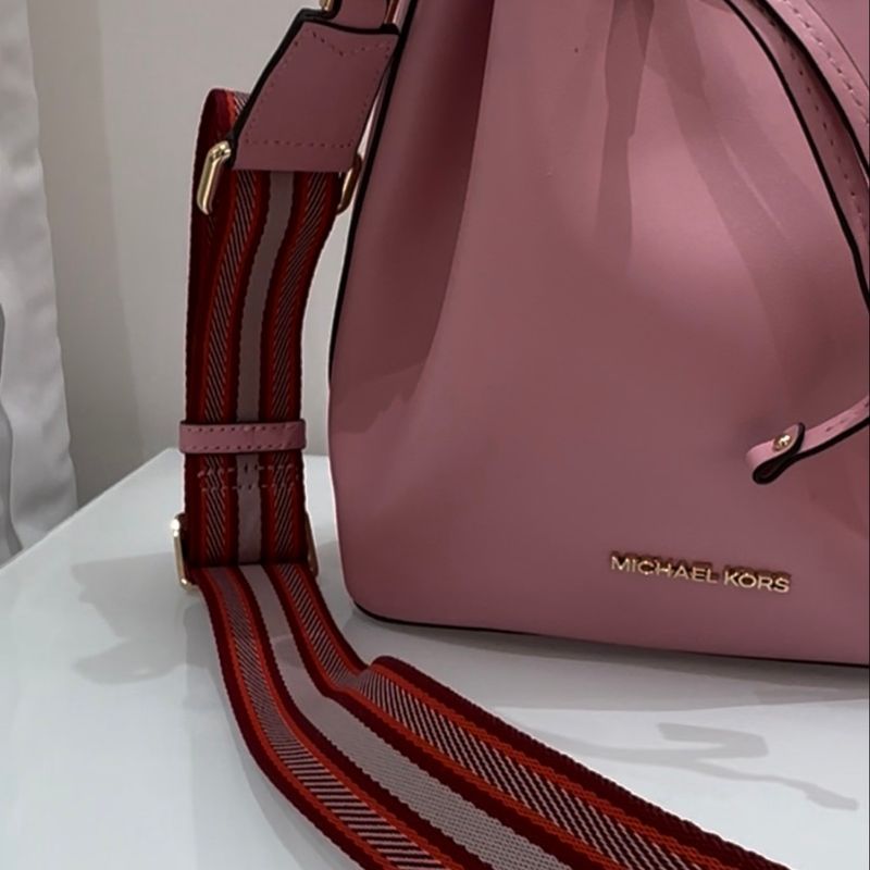 Bolsa michael best sale kors rosa