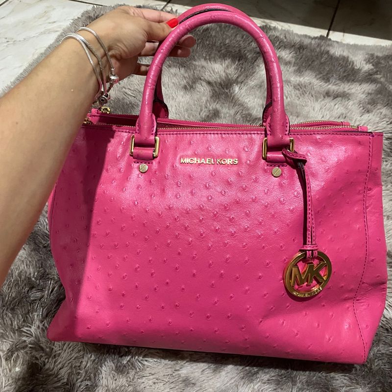 Bolsa michael kors rosa hot sale bebe