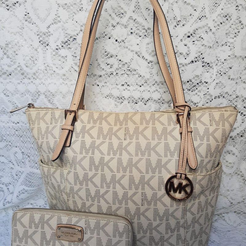 Bolsa Michael Kors Tote Jet Set com Logo Bolsa de Ombro Feminina