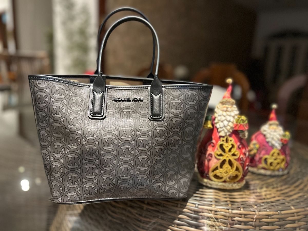 Bolsa michael kors tote monogram hot sale