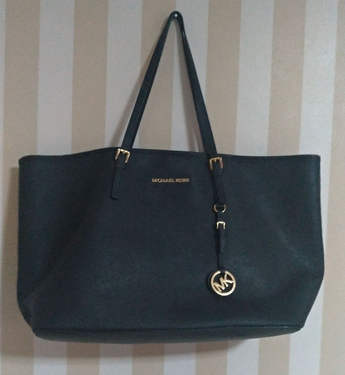 bolsa tote jet set michael kors