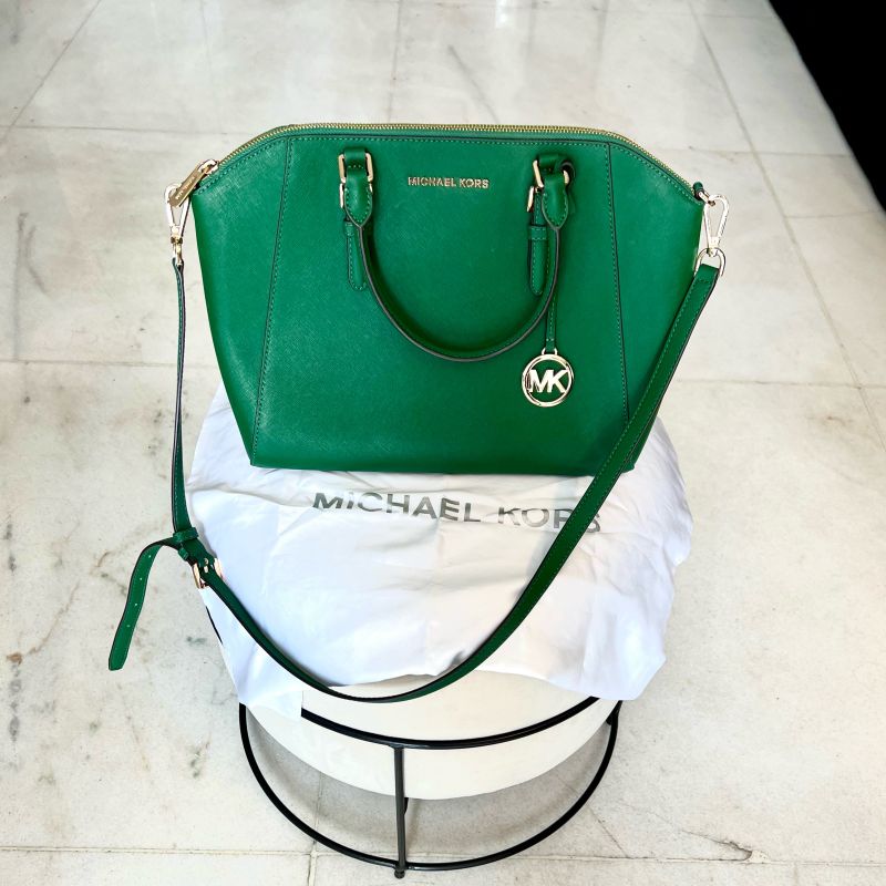 Bolsa mk online verde