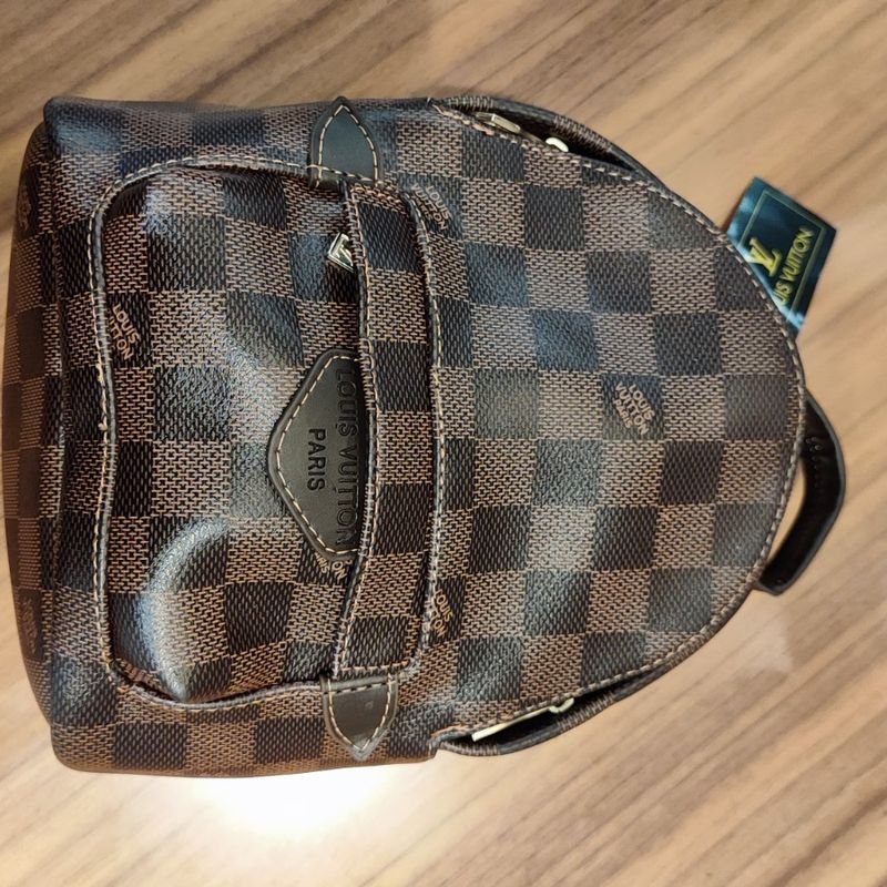 Mini Mochila Louis Vuitton Premium Nova em Couro Ecológico Resistente |  Mochila Feminina Louis Vuitton Nunca Usado 86788192 | enjoei