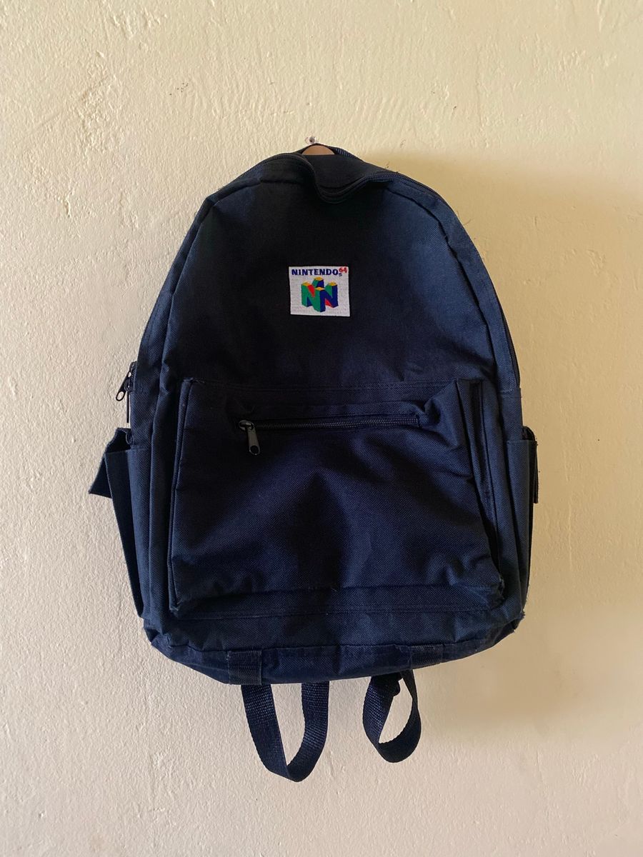 Bolsa Mochila Nintendo 64 Antiga | Bolsa Masculina Nintendo Usado ...