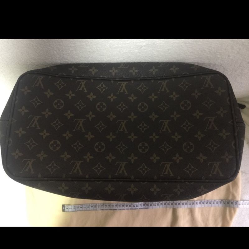 Bolsa Neverfull Monograma Louis Vuitton Original Usada