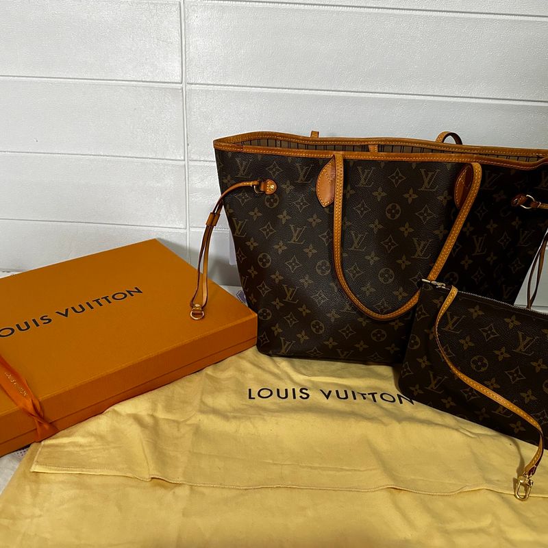 Bolsa Louis Vuitton Neverfull Original Usada | Bolsa de Ombro Feminina  Louis Vuitton Usado 42951280 | enjoei