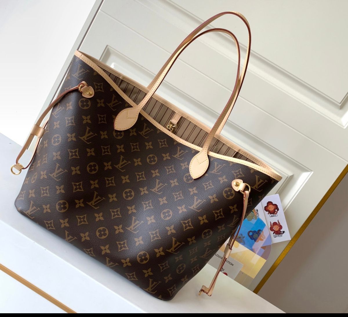 Bolsa Louis Vuitton Monogram Neverfull, Bolsa de Ombro Feminina Louis  Vuitton Usado 91242400