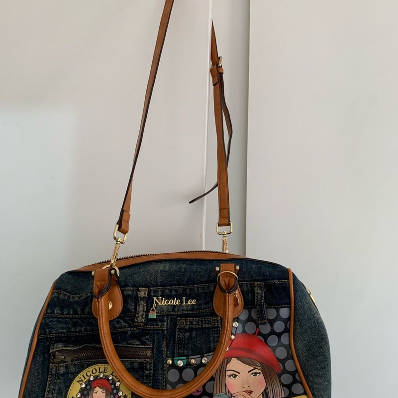 Bolsa Nicole Lee Original Bolsa de Ombro Feminina Nicole Lee Nunca Usado  95794438 enjoei