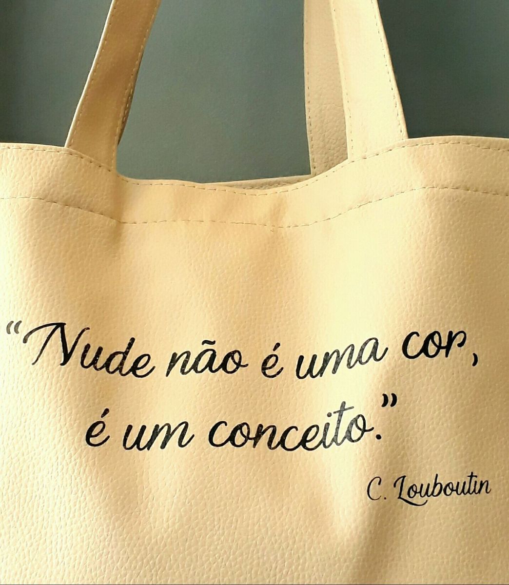 Bolsa Nude N O Uma Cor Um Conceito Bolsa De Ombro Feminina