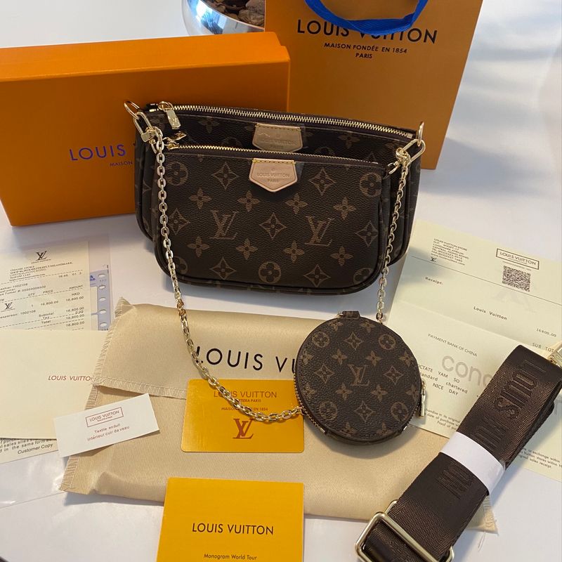 Bolsa Multi Pochette Louis Vuitton | Bolsa de Ombro Feminina Louis Vuitton  Usado 75513401 | enjoei