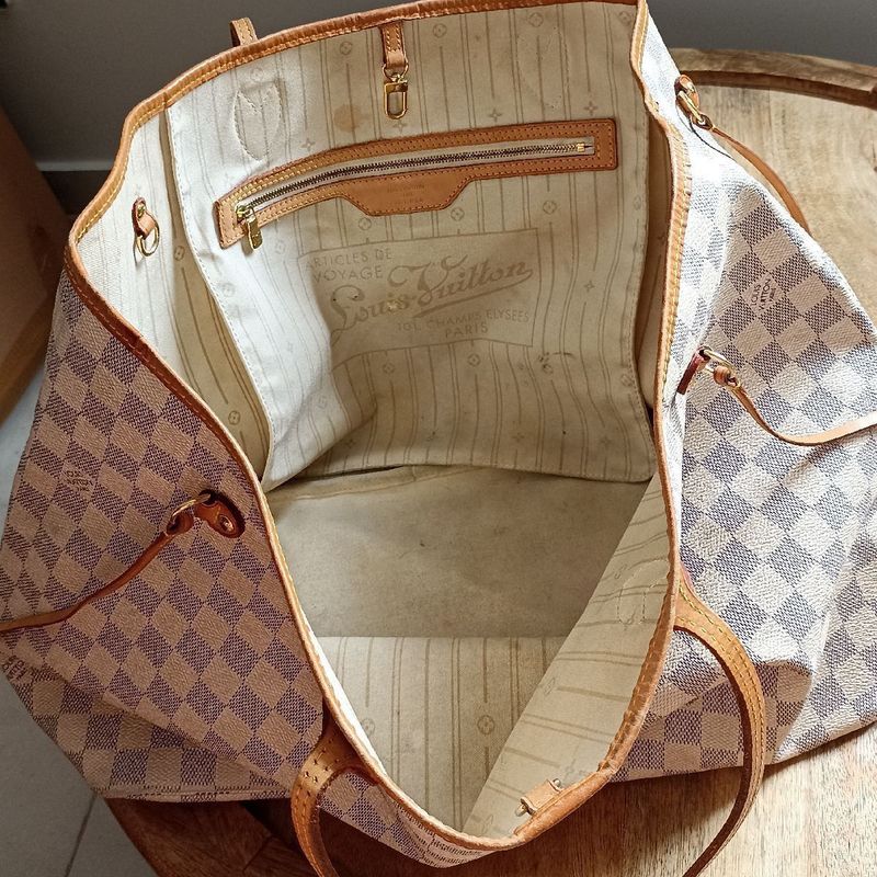 Bolsa Louis Vuitton Monogram Neverfull, Bolsa de Ombro Feminina Louis  Vuitton Usado 91242400