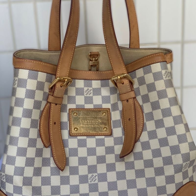 Louis Vuitton - Hampstead Damier Azur Shoulder bag - Catawiki