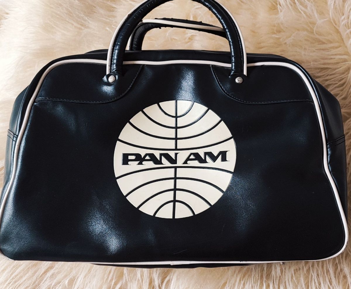 Bolsa Pan Am Aviação Produto Vintage e Retro Pan Am Usado 97134068  enjoei