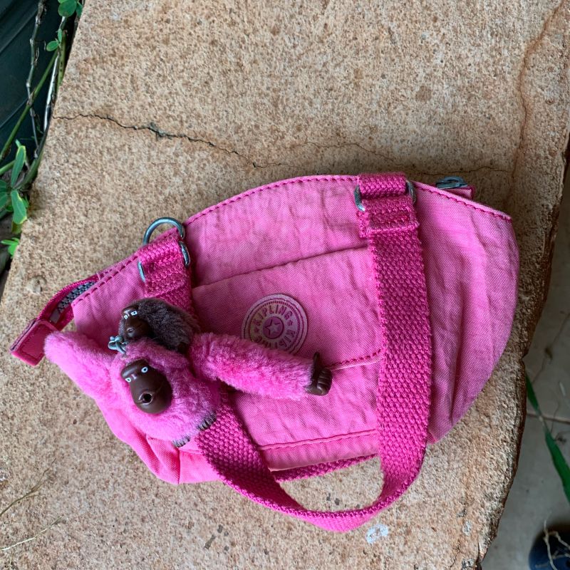 Bolsa Pequena da Kipling Rosa Bolsa de Ombro Feminina Kipling Usado 39794861 enjoei