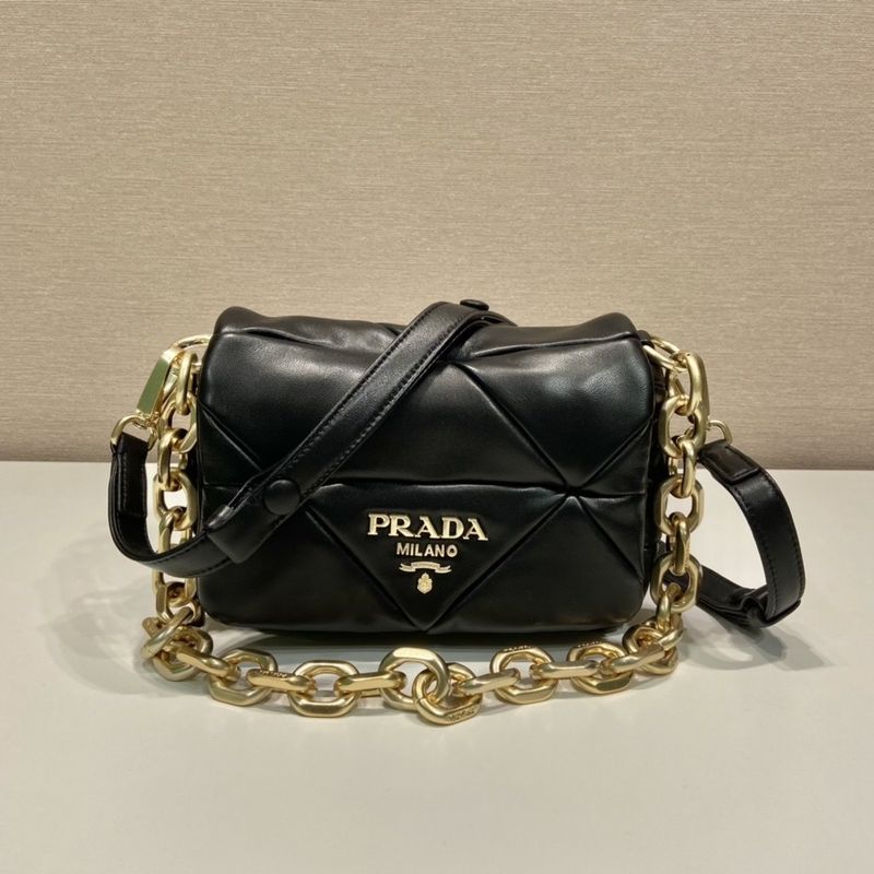 Bolsa Prada Couro | Bolsa de Ombro Feminina Prada Usado 86407092 | enjoei