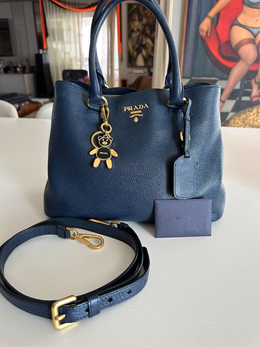 Bolsa Prada Original com Cartão de Autenticidade, Bolsa de mão Feminina  Prada Usado 91940245