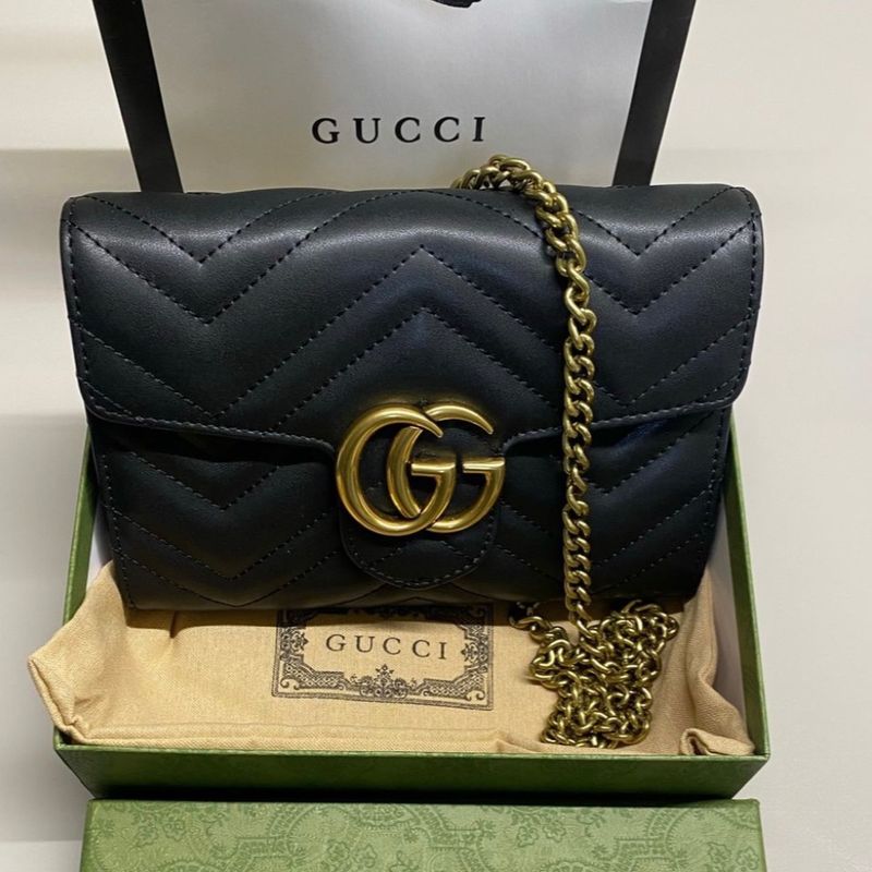 Bolsa Gucci Marmont Original Nova | Bolsa de Ombro Feminina Gucci Nunca  Usado 84090420 | enjoei