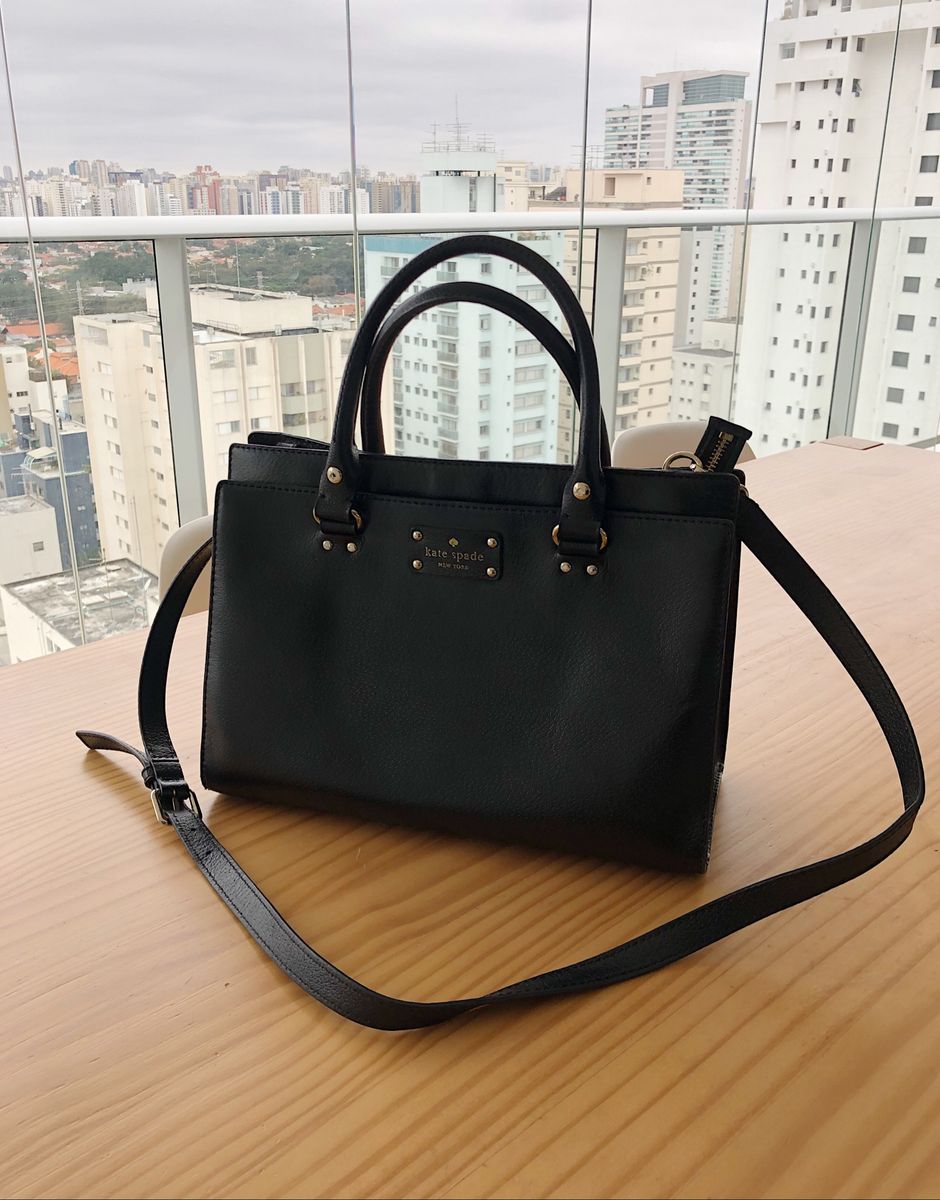 Total 48+ imagen bolsa preta kate spade