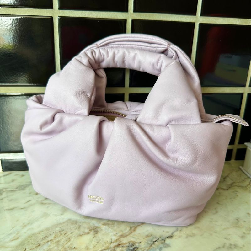 Bolsa Puffer Lil s Arezzo Bolsa de Ombro Feminina Arezzo Nunca