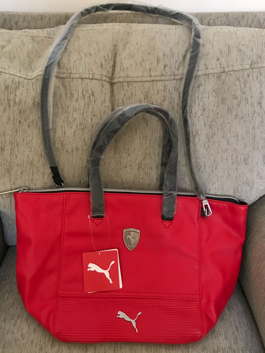 Comprar Bolsa Puma Ferrari Vermelha Original