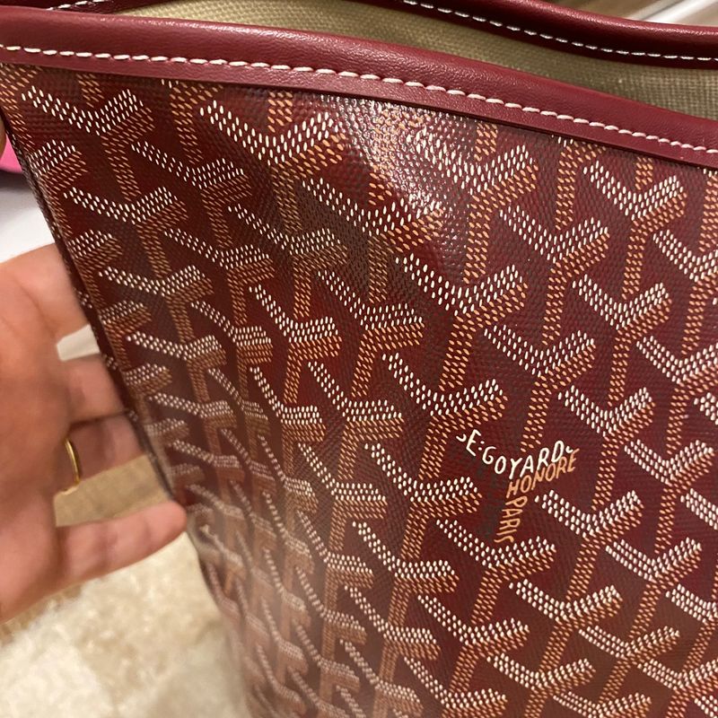 BOLSA GOYARD SAINT LOUIS VINHO - PARIS BOLSAS