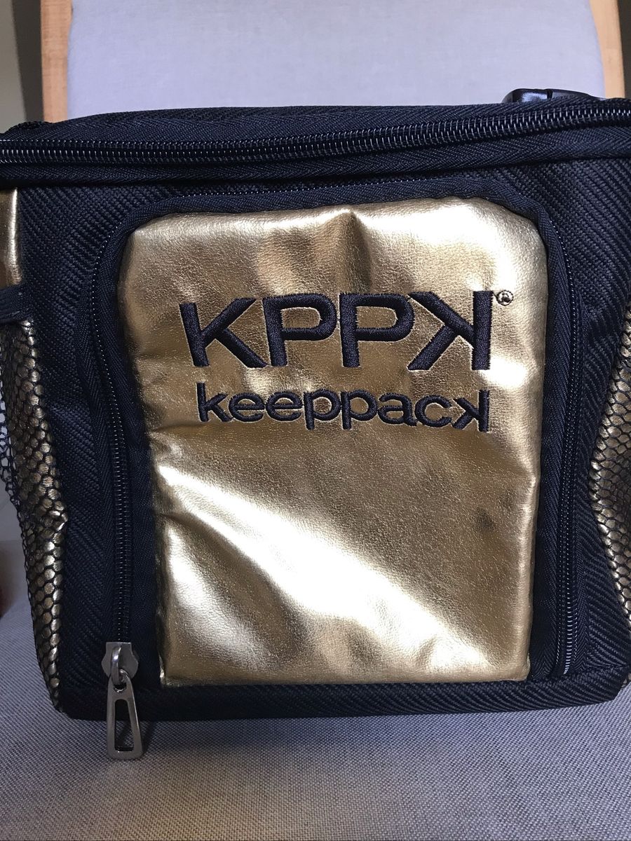 Bolsa Térmica Dourada Keeppack | Bolsa de Ombro Feminina Keeppack Usado ...