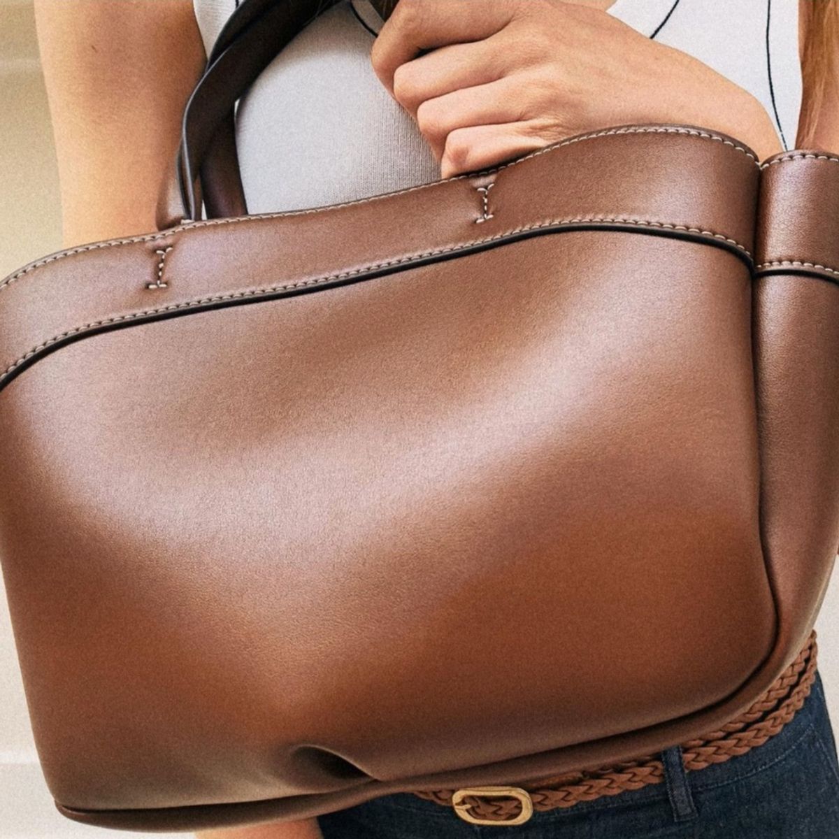 Bolsa Tote Bag Zara | Zara Nunca Usado 111118402 | enjoei