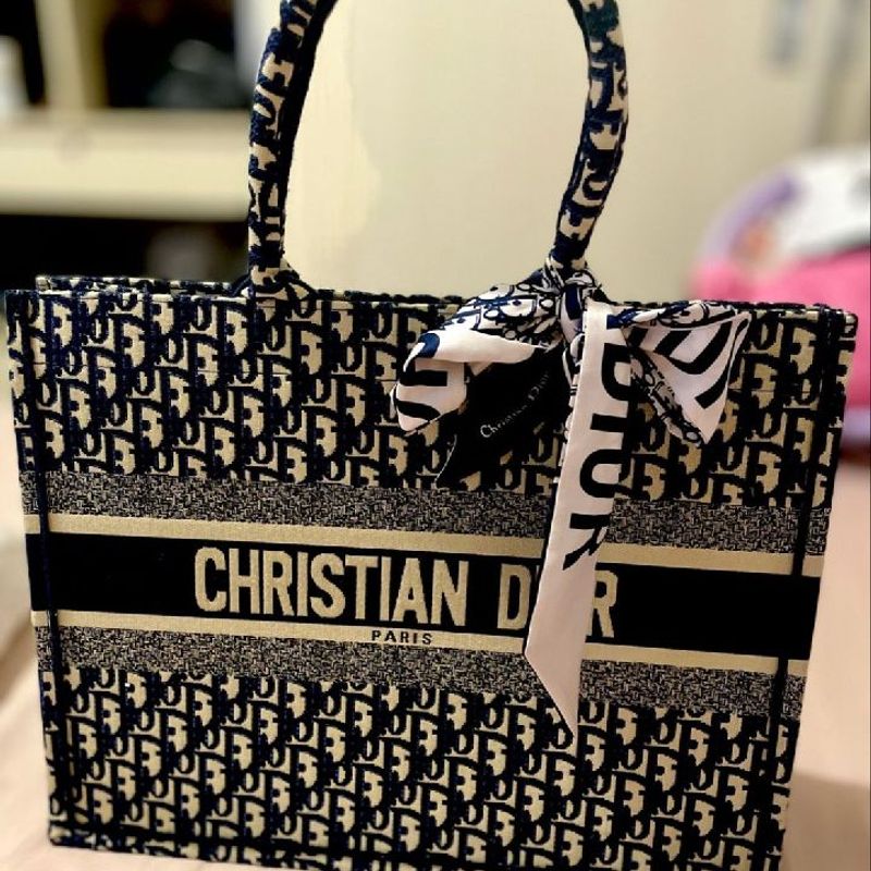 Bolsa tote christian dior hot sale