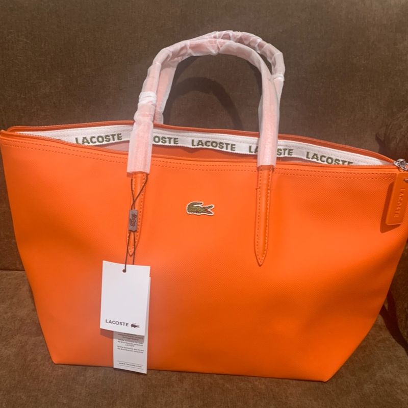 Bolsa discount tote lacoste