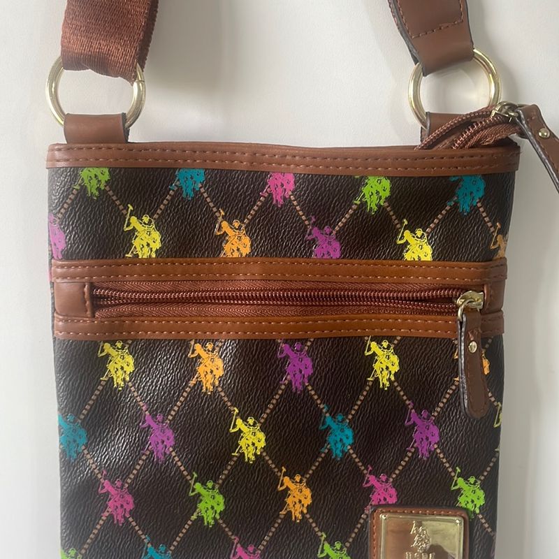 Bolsa Us Polo Original Nunca Usada Bolsa de Ombro Feminina Us