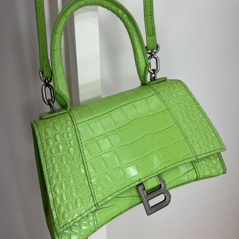 Bolsa Tote Balenciaga Hourglass Verde Bolsa de mão Feminina Balenciaga  Usado 90744688 enjoei