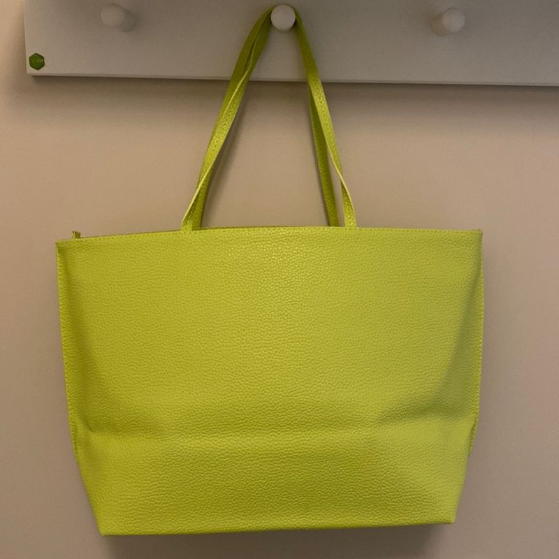 Bolsa Verde Lim o Arezzo Giorno Bolsa de Ombro Feminina Arezzo