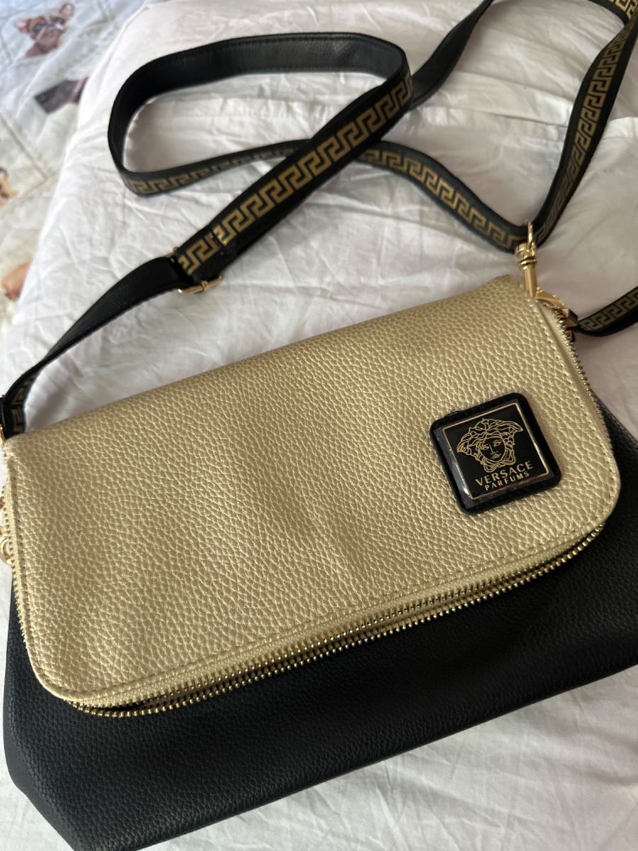 Bolsa Versace Parfums Bolsa de Ombro Feminina Versace Nunca