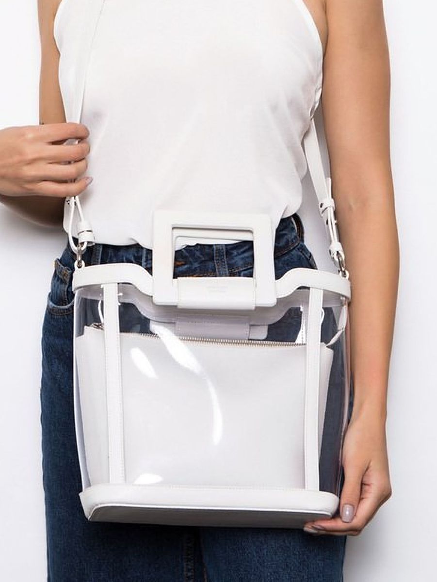 Bolsa Vinil Transparente Arezzo Bolsa de m o Feminina Arezzo Usado 38122775 enjoei