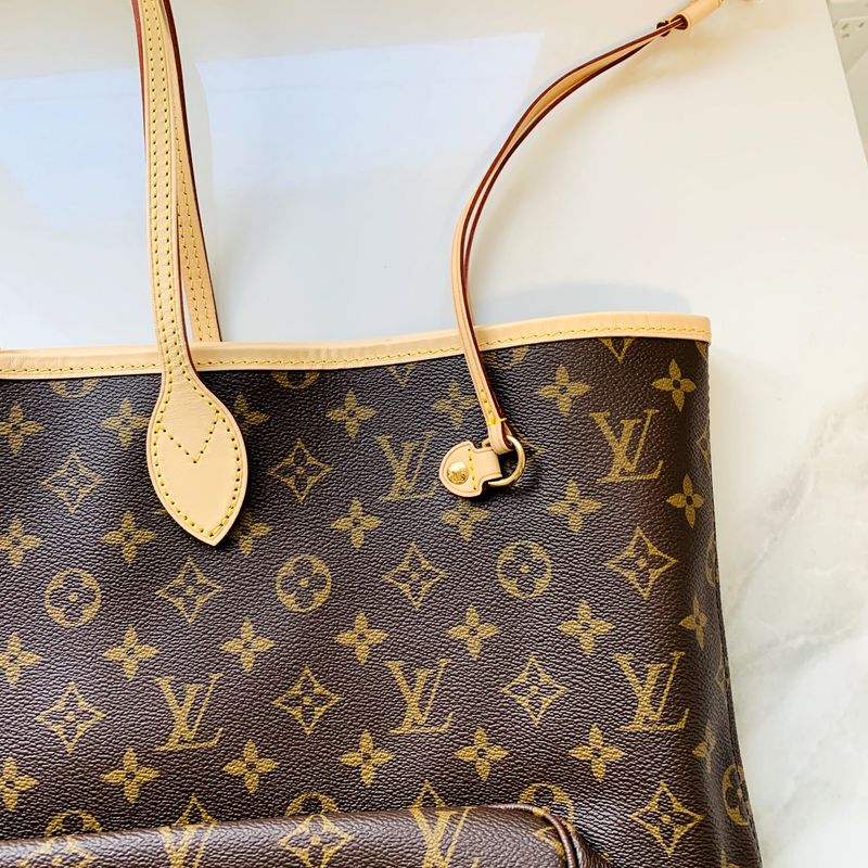 BOLSA LOUIS VUITTON NEVERFULL COURO - REPLICA ITALIANA NEVERFULL